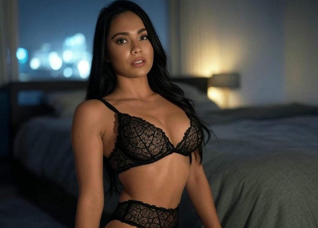 ai lingerie black